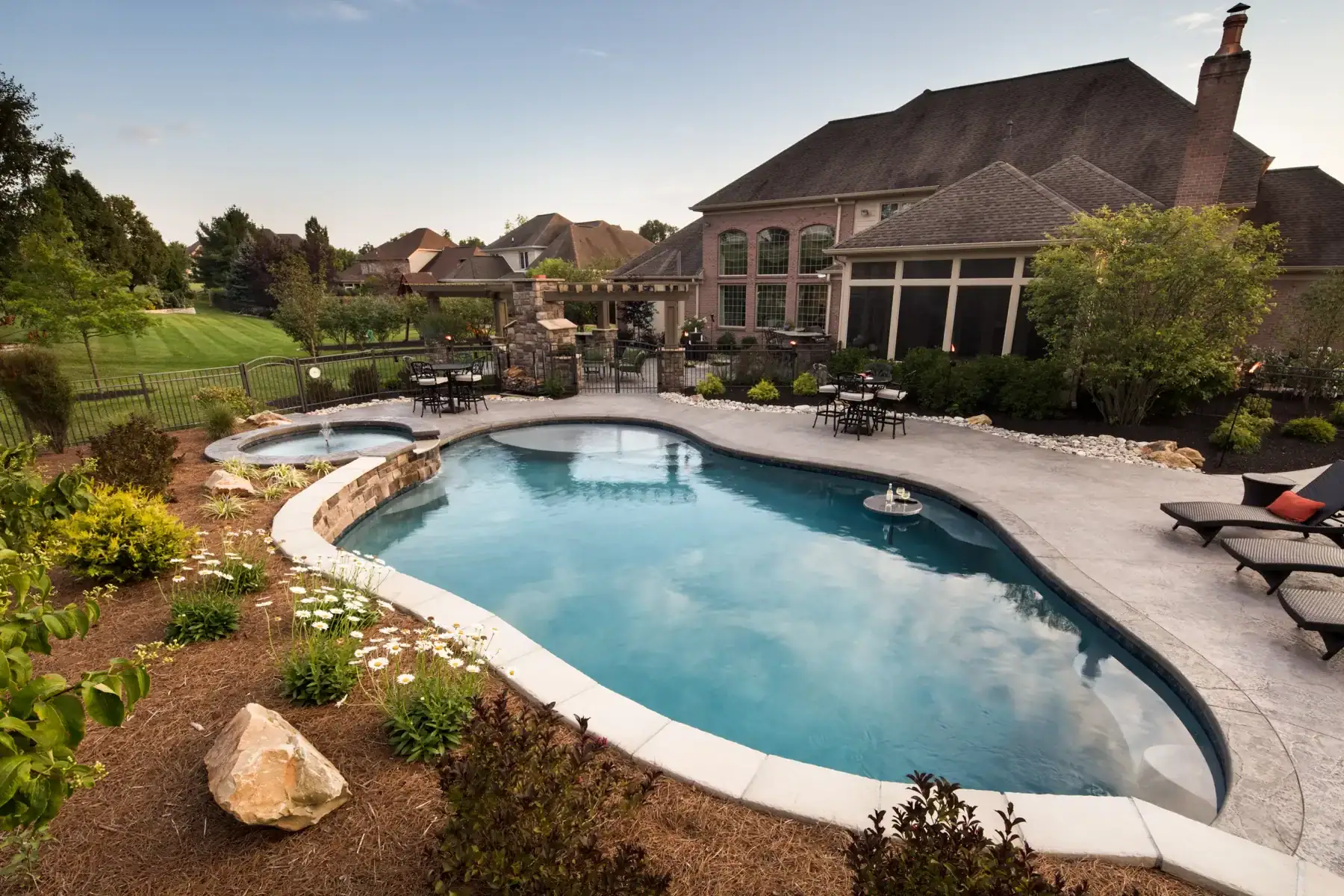 Swimming Pool Installation Cincinnati | Gunite & Fiberglass Pools | Tepe Landscape & Design Group