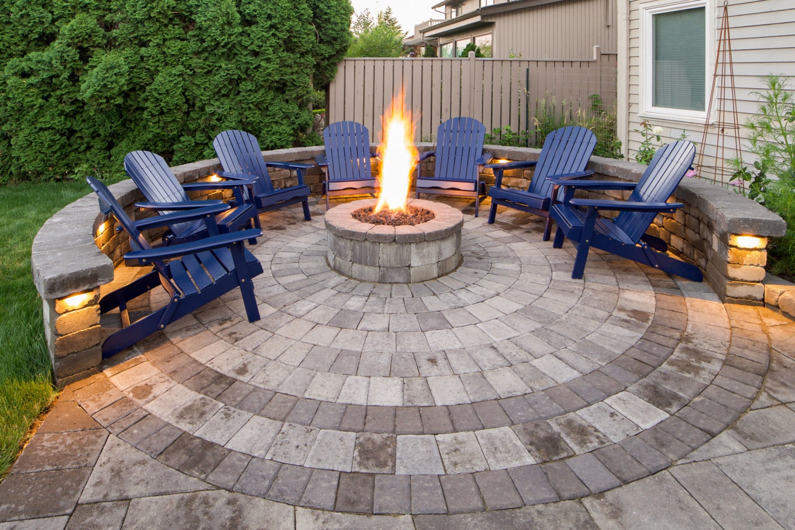 Tegula 40″ Fire Pit Kit | Paving Stones | Western Interlock