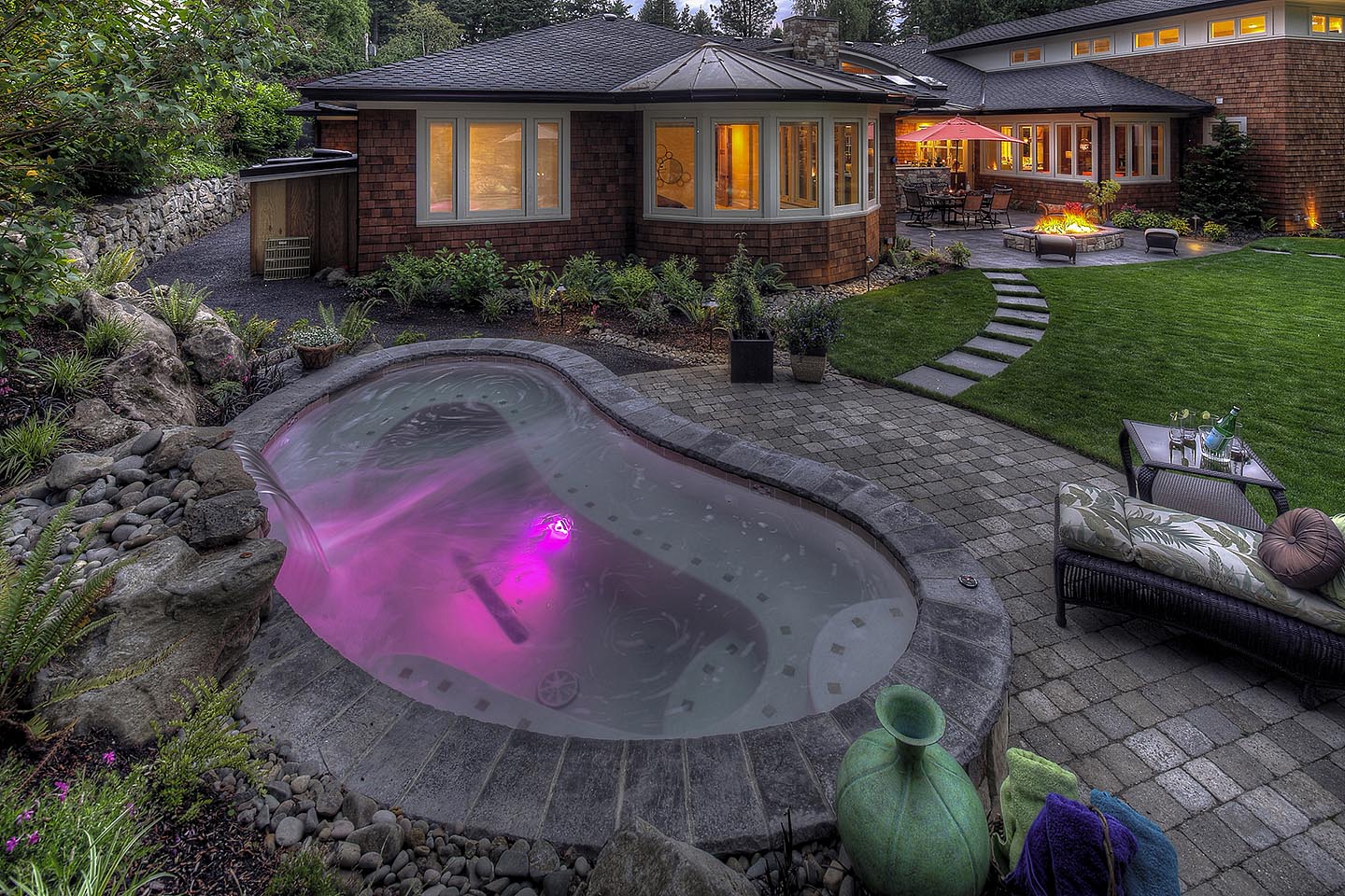 The Lure of an Outdoor Spa - Premier Backyard Living