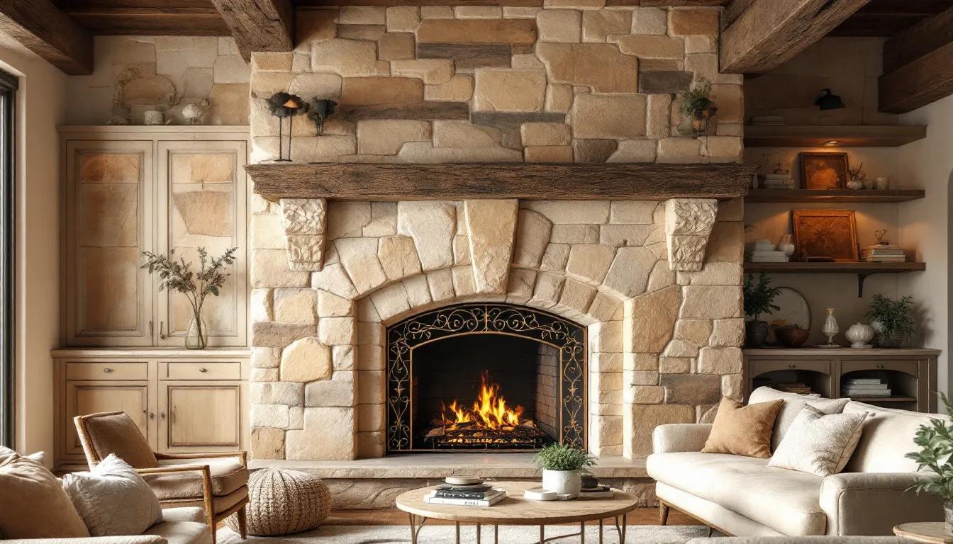 Top Stone Fireplace Surround Ideas For Every Home