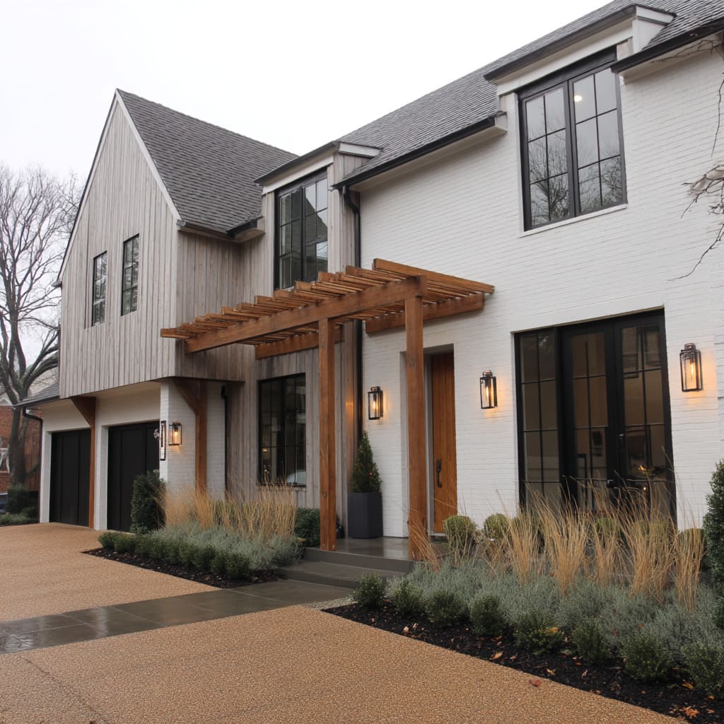 What Makes a Modern Farmhouse Facade Feel So Right? | HH
