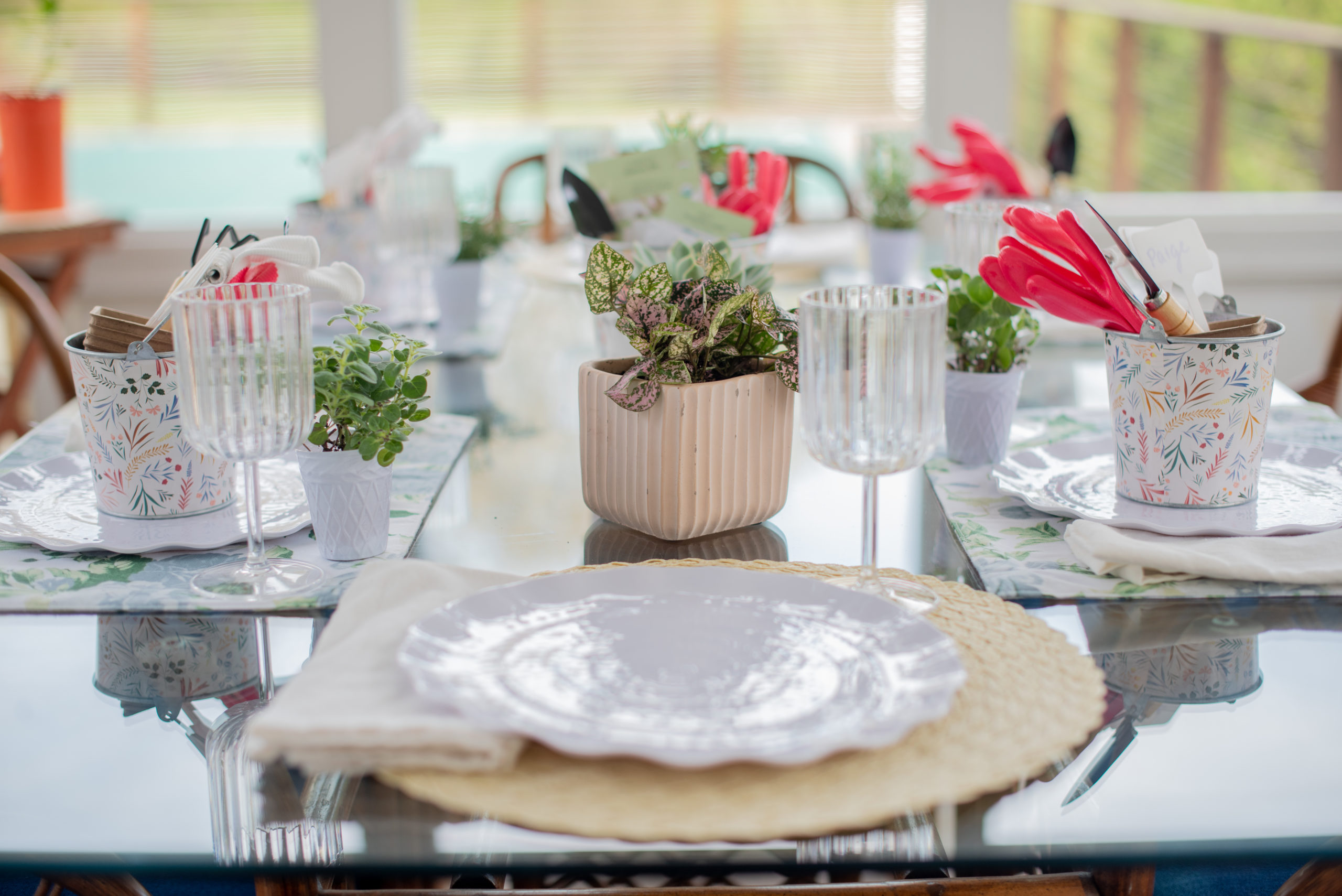 Whimsical Garden Party Tablescape Featuring Unique Favor Ideas - Life on Phillips Lane