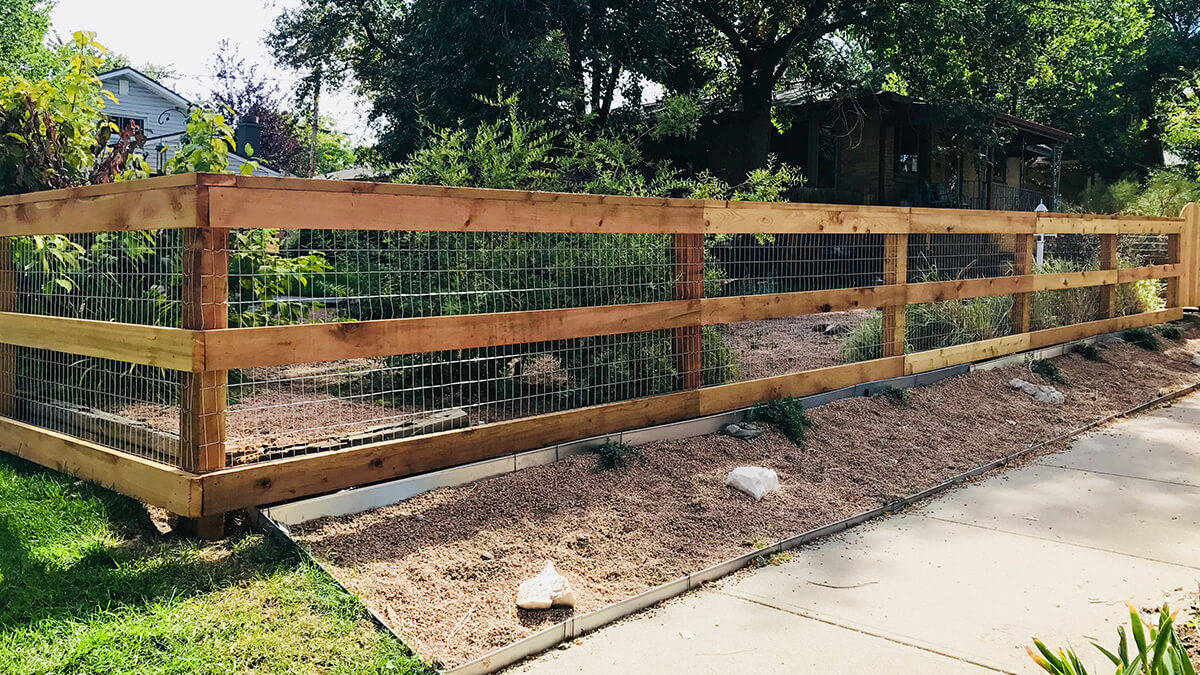 Wood Fence Installation - Denco Fence Company - Denver, Colorado