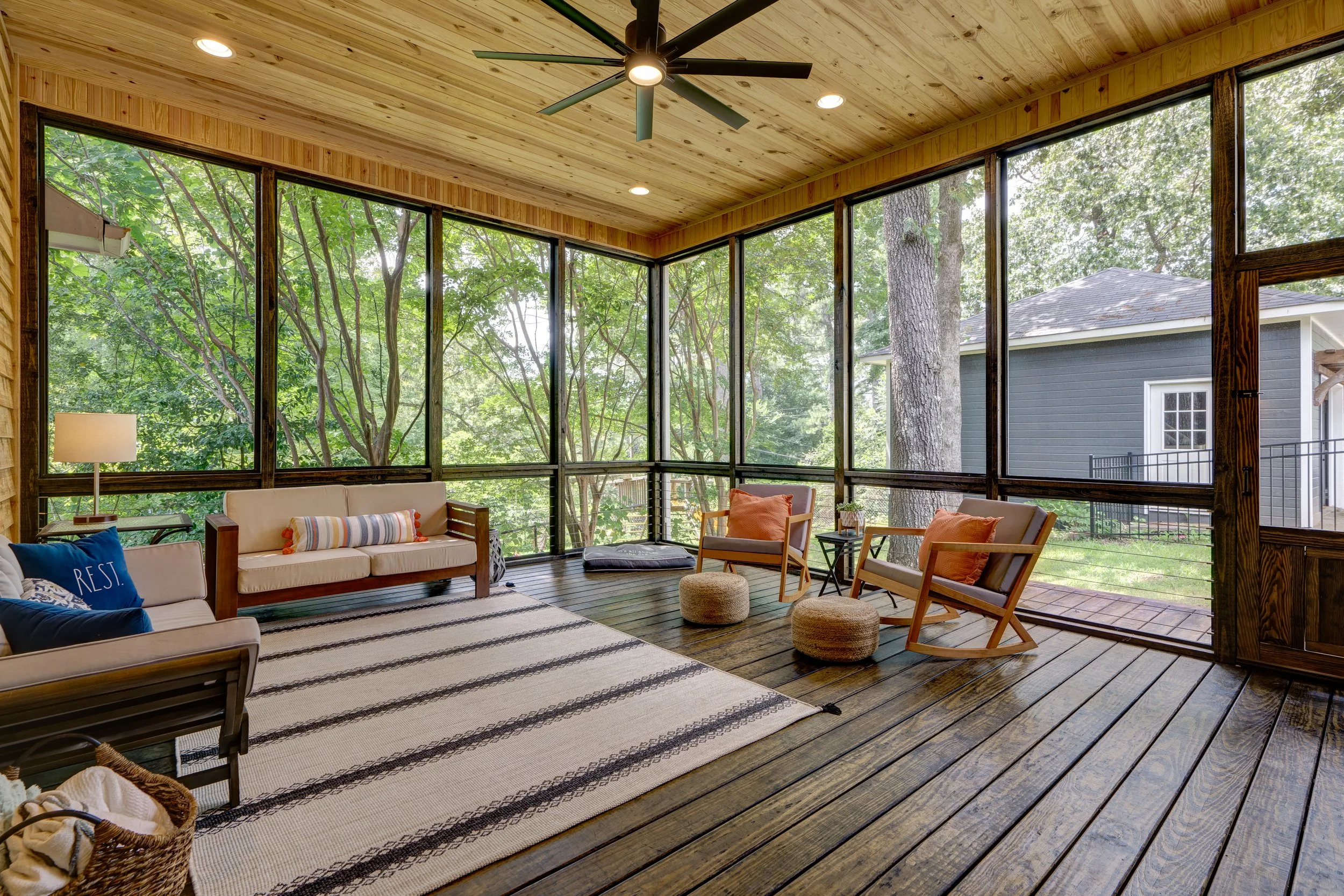 New Mudroom & Porch Remodel in Homewood AL — ELM Construction LLC